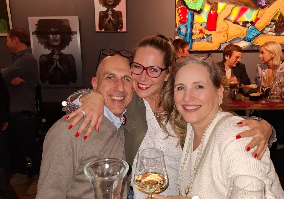 Gesellige Pause bei einem Wine Tasting